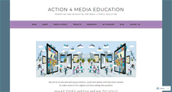 Desktop Screenshot of action4mediaeducation.org